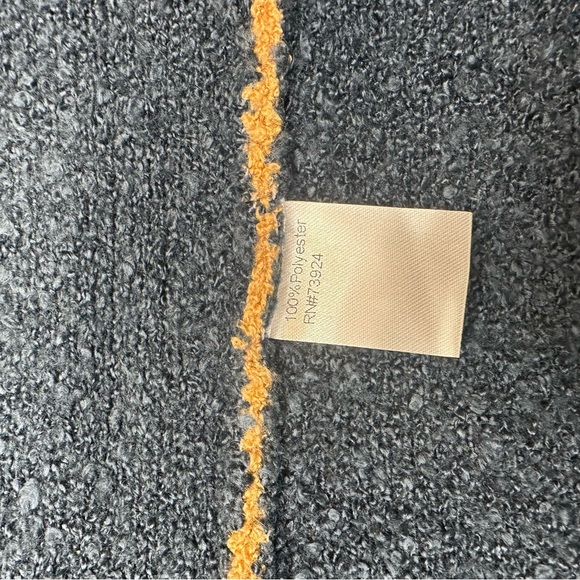 Misook Geometric Knit Oversized Open-Front Cardigan Sz L/XL - Picture 9 of 12